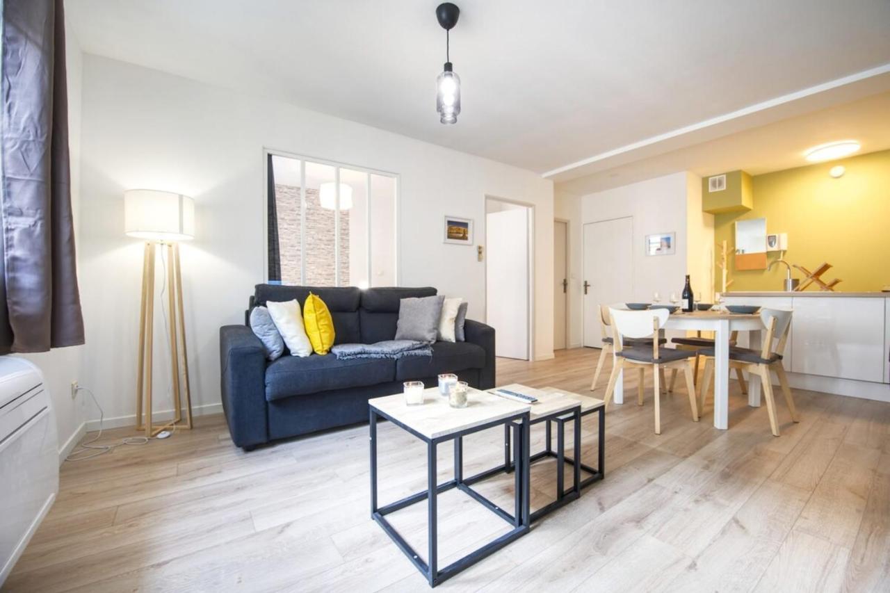 La Balade Nimoise Center Car Park Ac Apartment Nimes Bagian luar foto